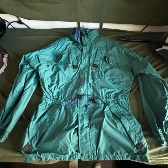 ProGear Medium Green Raincoat - Picture 1 of 7